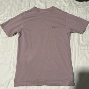 Volcom T-Shirt Purple Grey with Embroidery  Logo